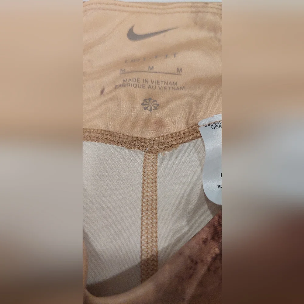 Nike Kids Leggings in Brown and Tan - Picture 6 of 8